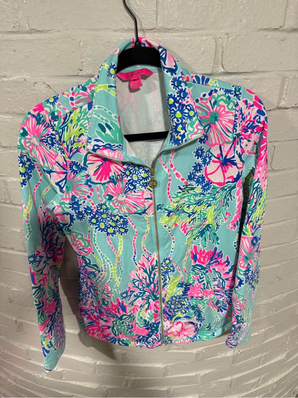 Lilly Pulitzer UPF 50+ Leona Zip-Up Jacket